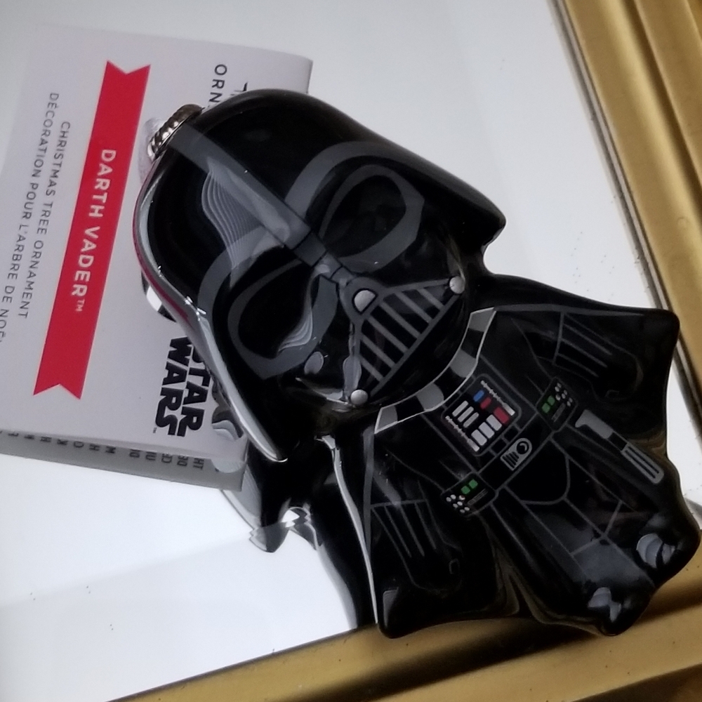 ❗Hallmark Star Wars Darth Vader Decoupage Ornament❗